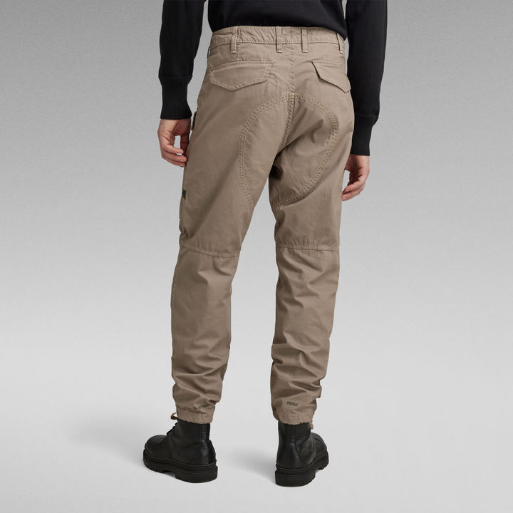 Long Pocket Zip Relaxed Tapered Cargo Pants | Brown | G-STAR® US