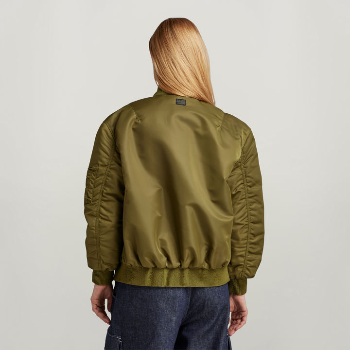 Nylon Bomber Jacket