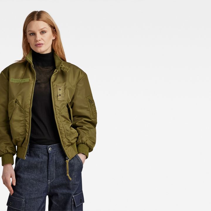 Nylon Bomber Jacket