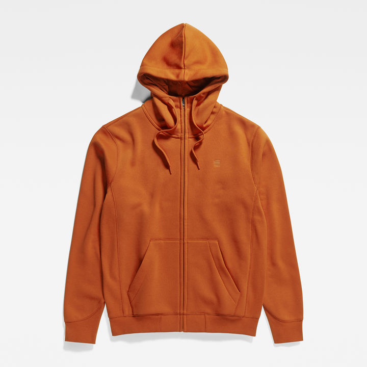 Orange g star hoodie on sale