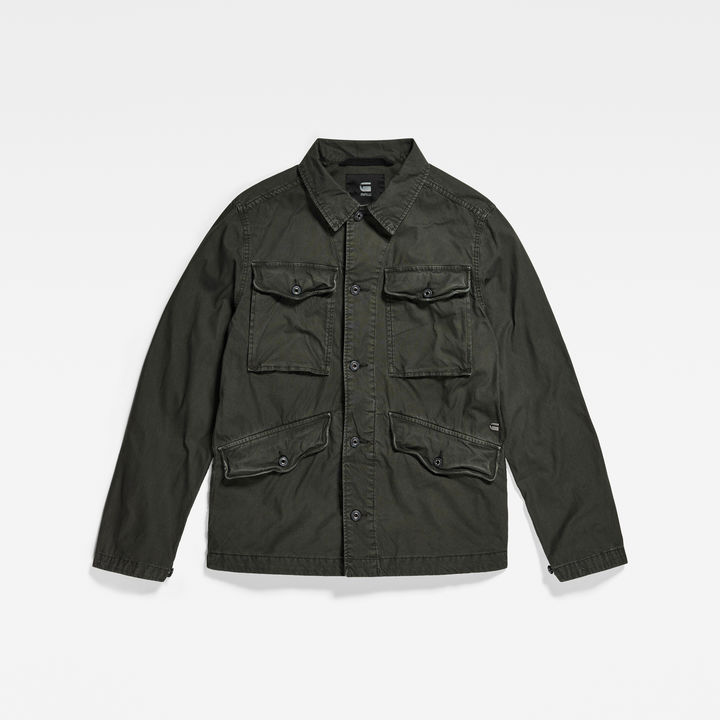 Vodan Field Jacket Overshirt Grey G STAR AU