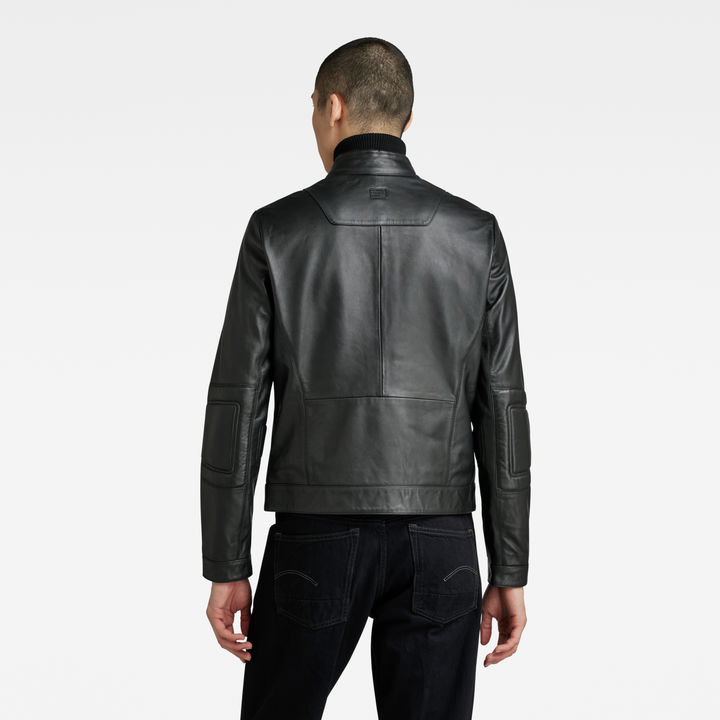 Veste Biker Leather Noir G STAR CA