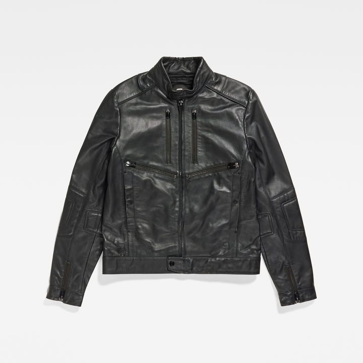 Veste Biker Leather Noir G STAR CA