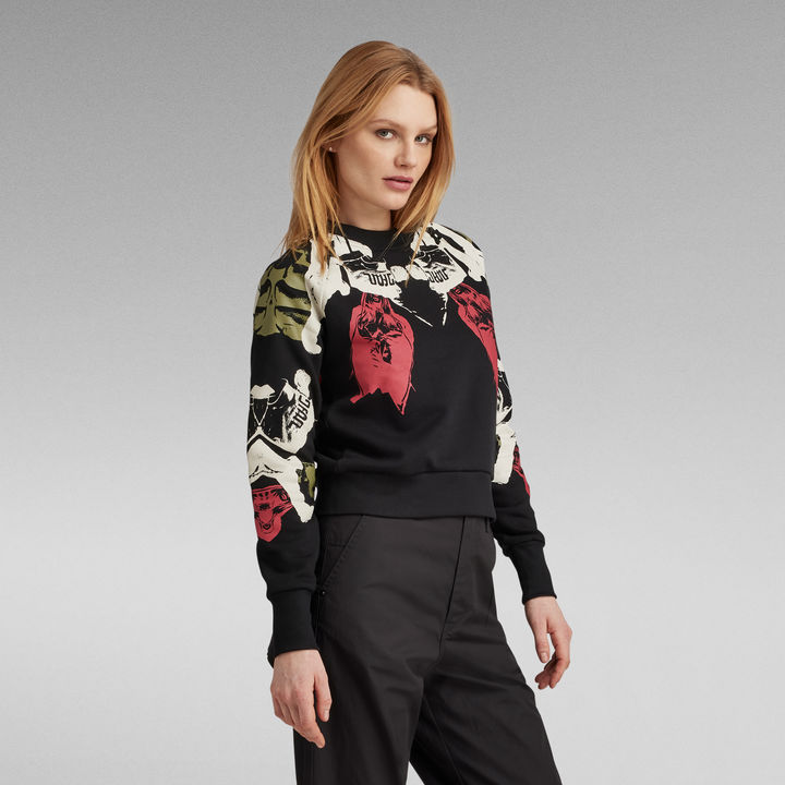 Womens star print sweater on sale