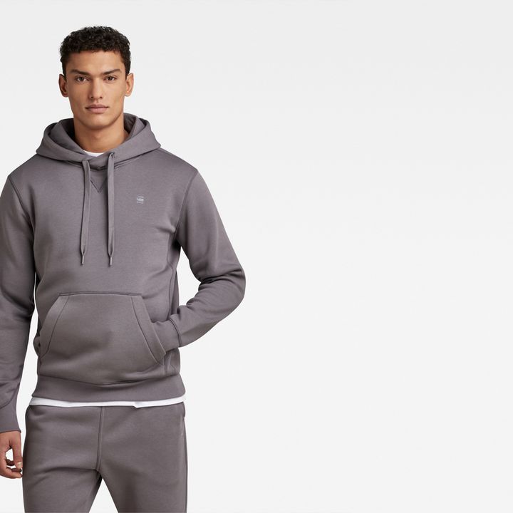 Premium Core Hooded Sweater Grey G STAR CA