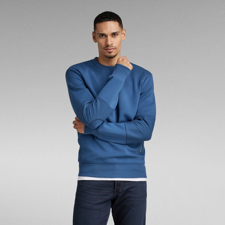 Moto Sweater Medium blue G STAR DE