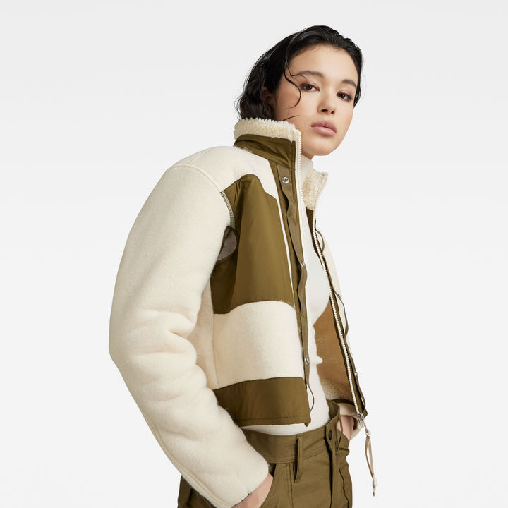 Cropped Hunter Jacket | Green | G-STAR® US