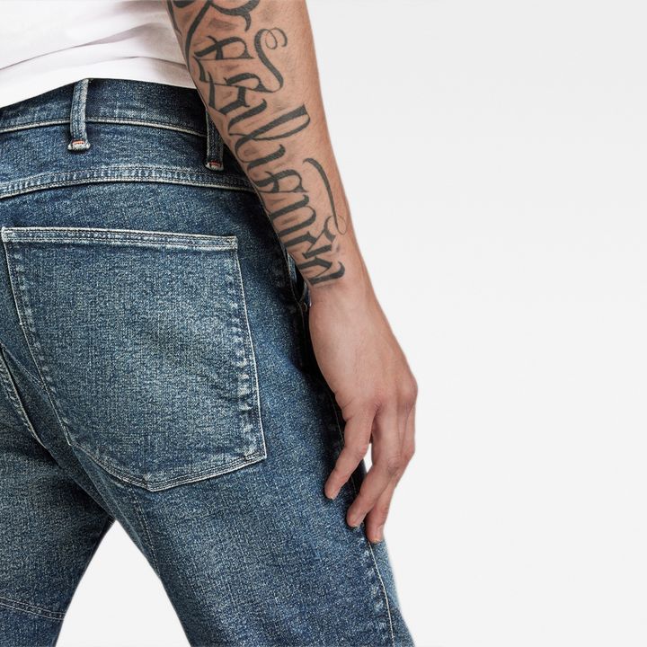 Premium 5620 3D Zip Knee Skinny Jeans