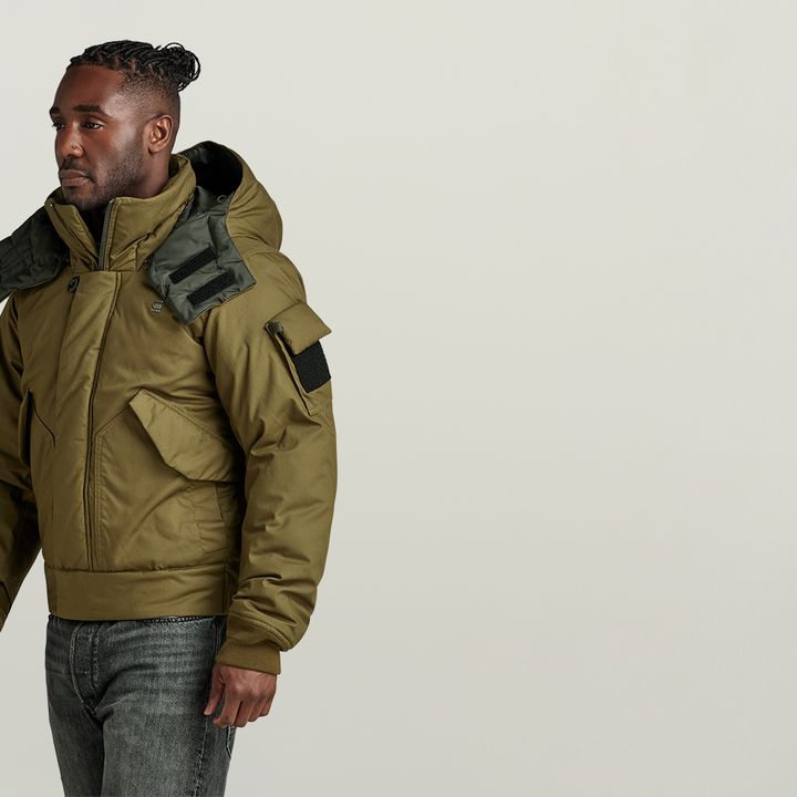 Puffer bomber jacket 2025