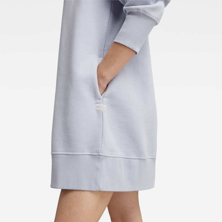 Loose Hooded Sweater Dress