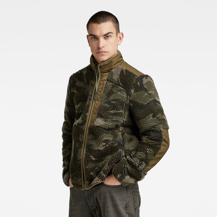 G star camo jacket discount