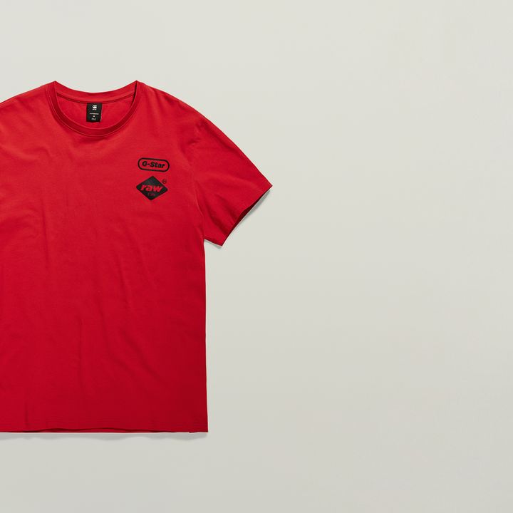 Black and red g star shirt sale