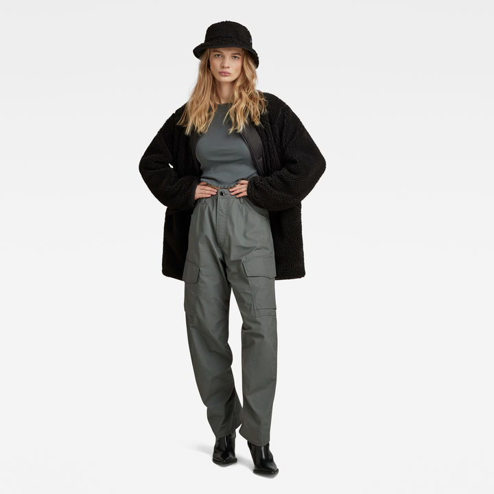 G star teddy parka top