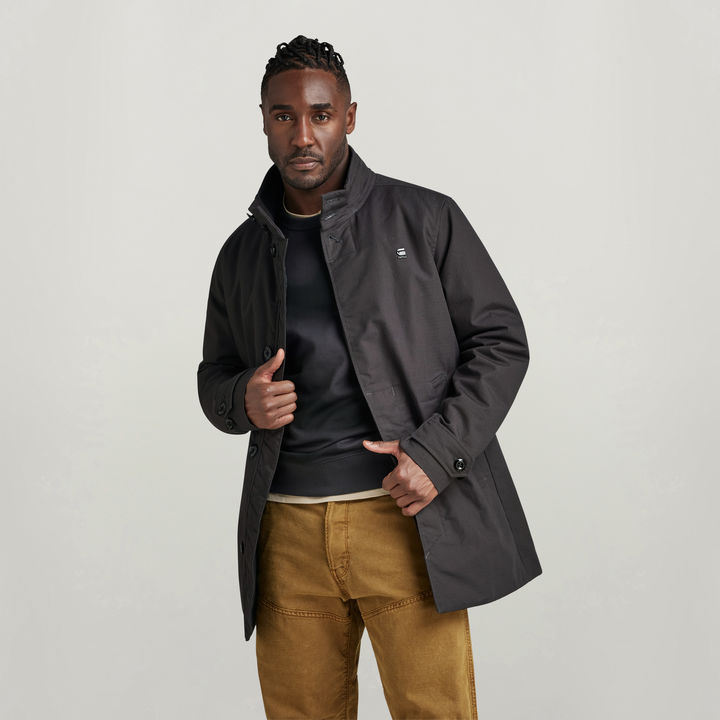 G STAR popular GARBER TRENCH WOOL