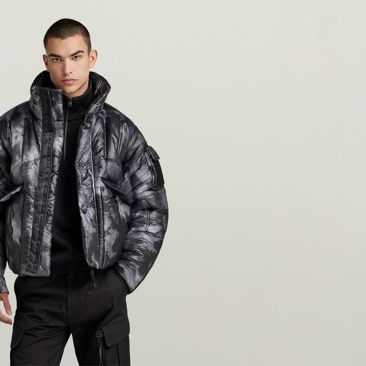 Lofty metallic down jacket new arrivals