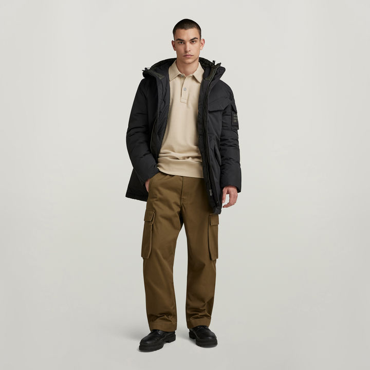Vodan Padded Hooded Parka Black G STAR GB