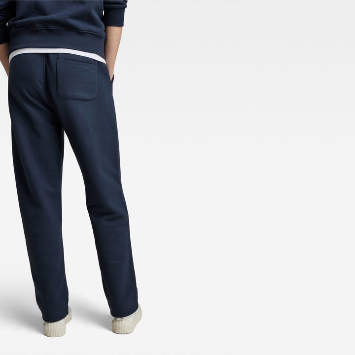 Essential Unisex Loose Tapered Sweatpants Dark blue G STAR US