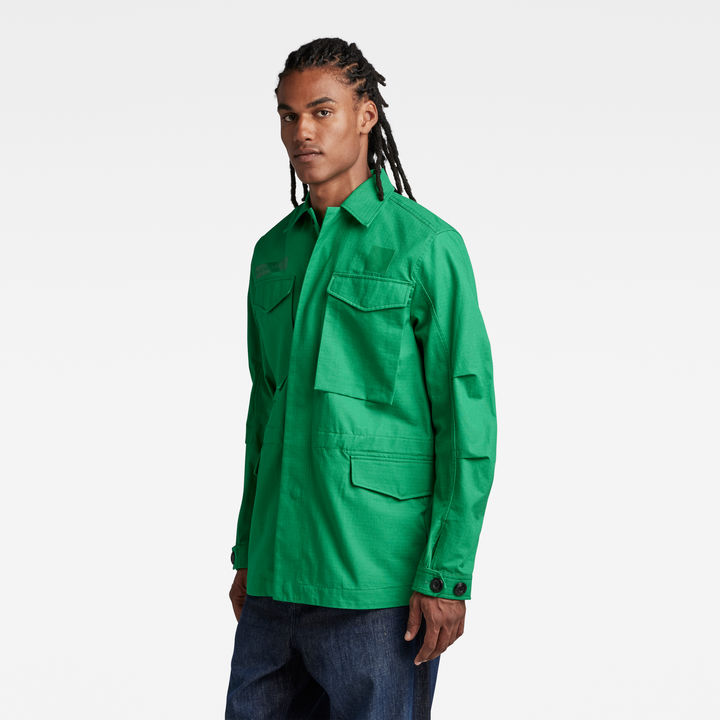 Field jacket green on sale