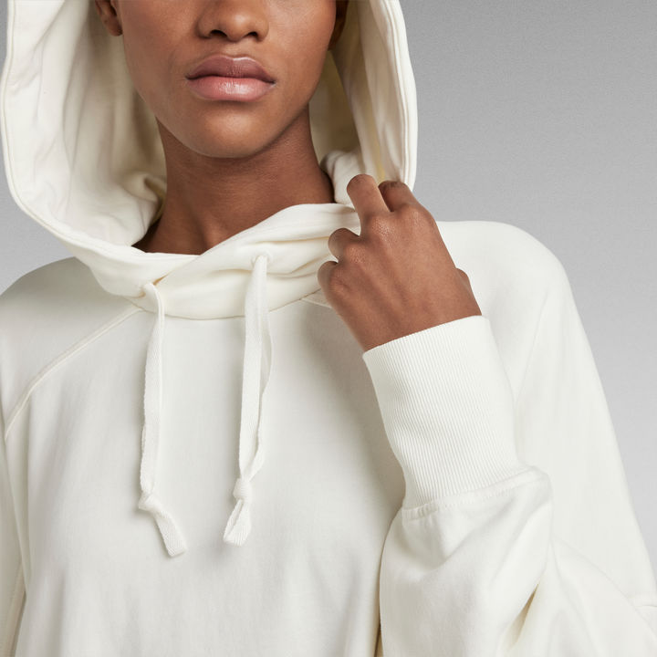 White hoodie xxl top