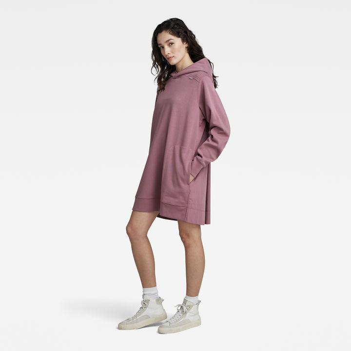 Purple hoodie dress clearance