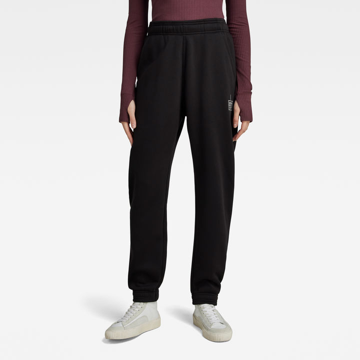 Unisex Core Tapered Sweat Pants Black G STAR ZA
