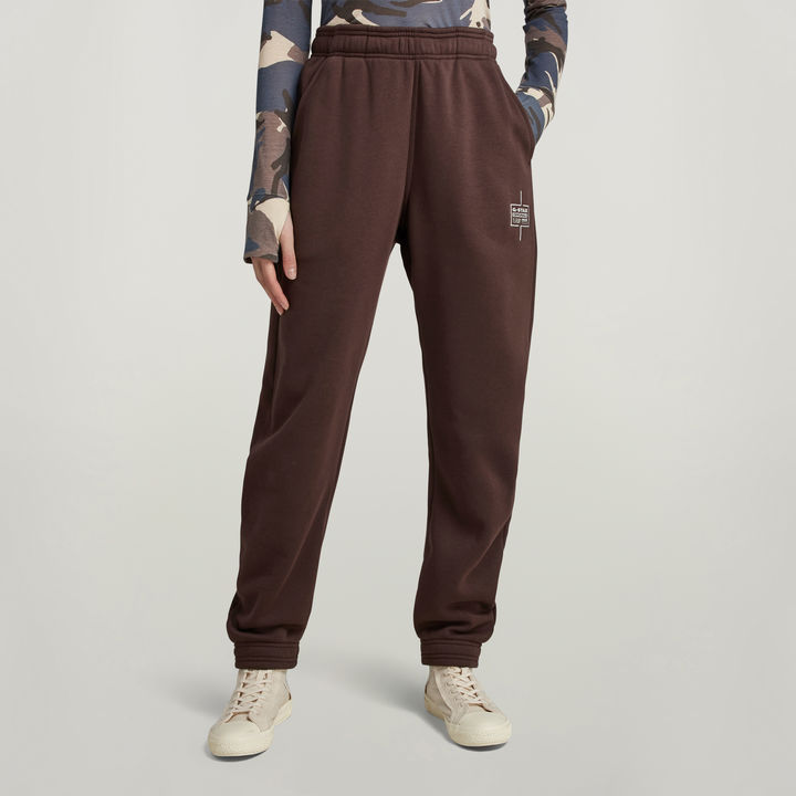Unisex Core Tapered Sweat Pants Brown G STAR NL