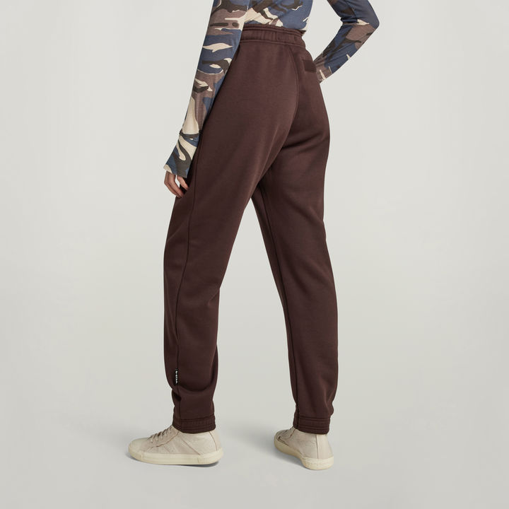Unisex Core Tapered Sweat Pants Brown G STAR US