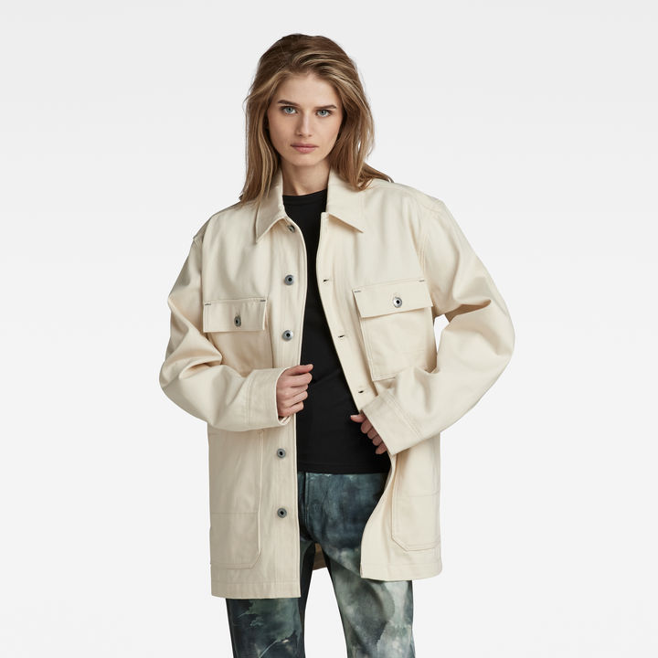 G star white jacket sale