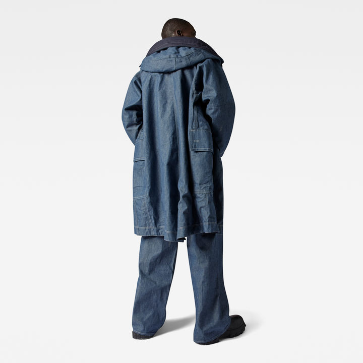 GSRR Reversible Parka | Dark blue | G-STAR® US