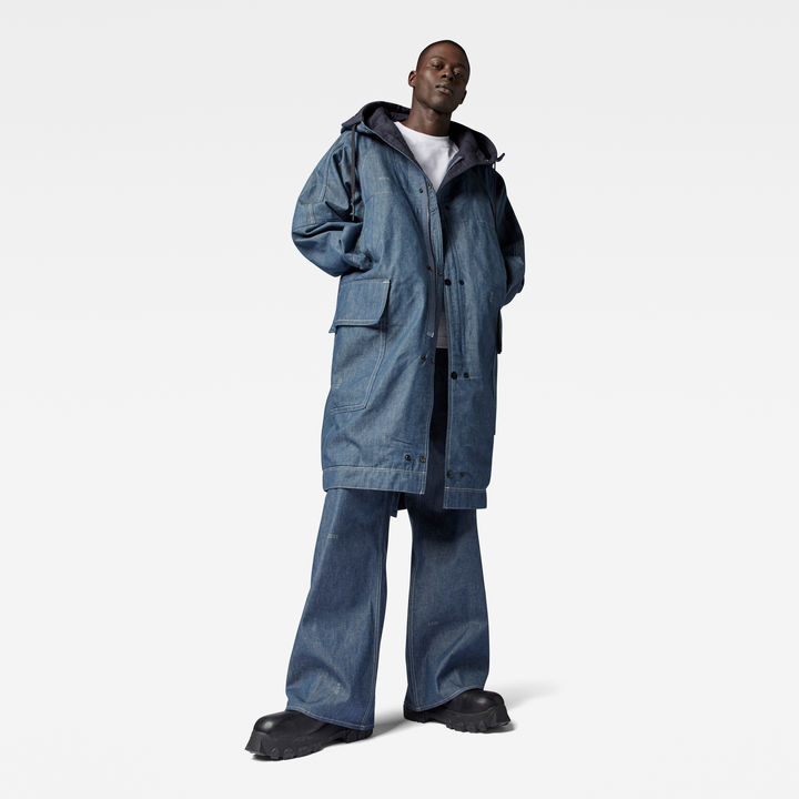 GSRR Reversible Parka | Dark blue | G-STAR® US