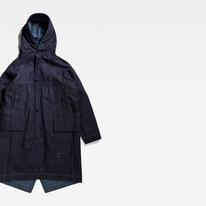 GSRR Reversible Parka | Dark blue | G-STAR® US
