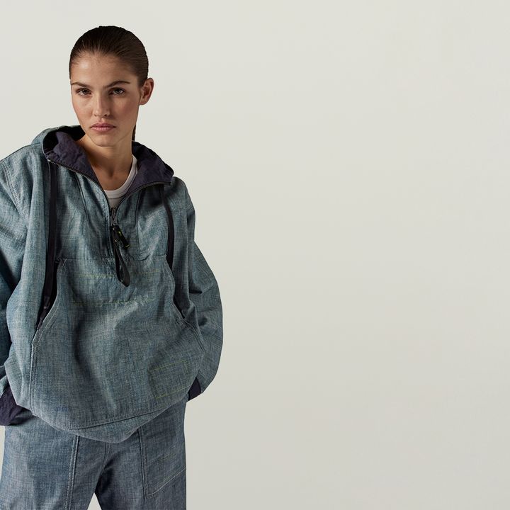 Anorak Unisex GSRR Reversible Bleu fonce G STAR CA
