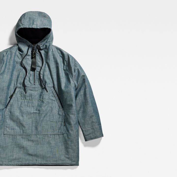 Reversible anorak jacket hot sale