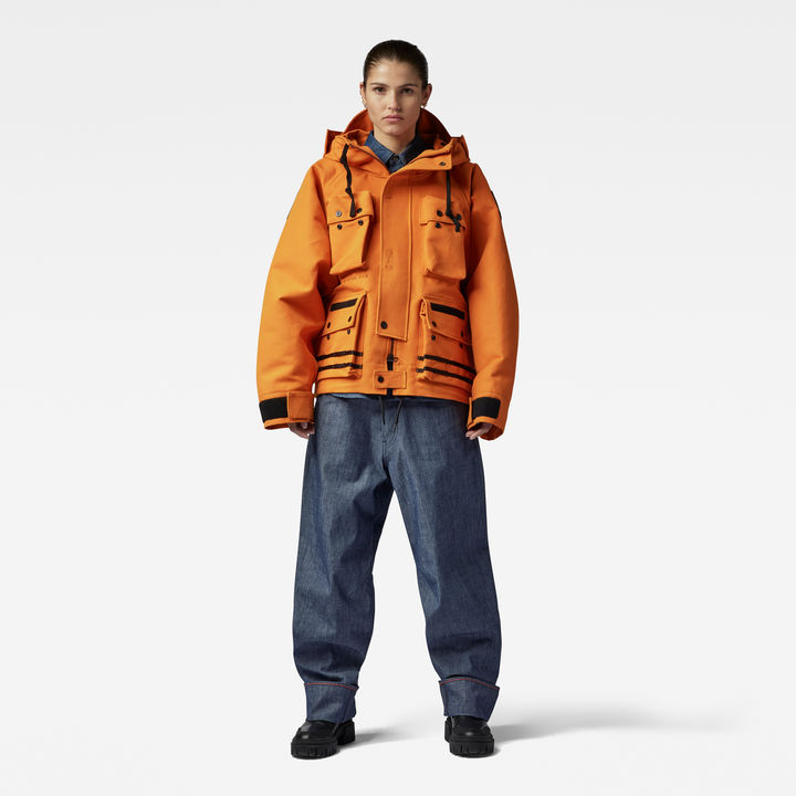 Unisex Premium E Photographer Field Jacket Orange G STAR CA