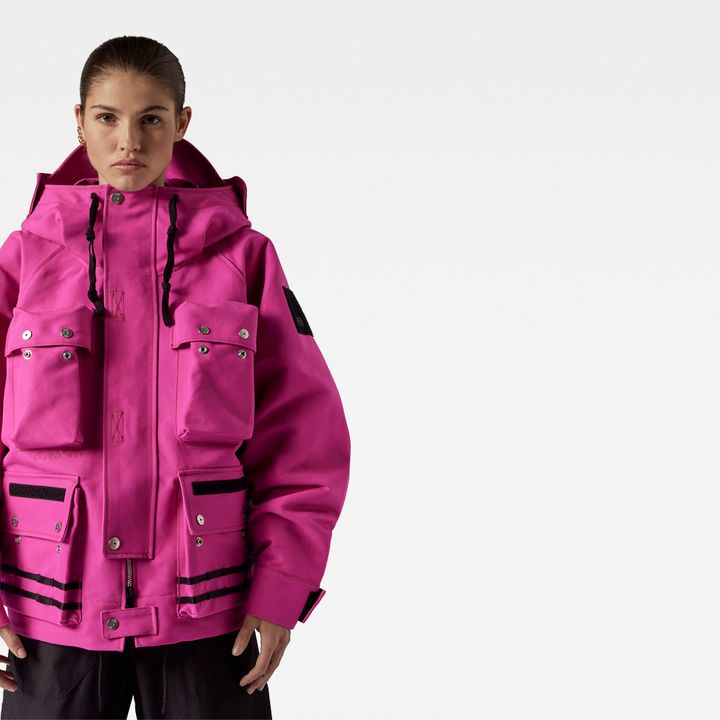 Unisex Premium E Photographer Field Jacket | Pink | G-STAR® US