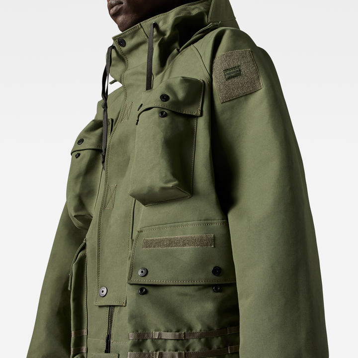 Unisex Premium E Photographer Field Jacket | Green | G-STAR® US