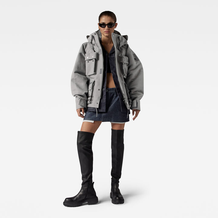 Unisex Premium E Photographer Field Jacket | Grey | G-STAR® US