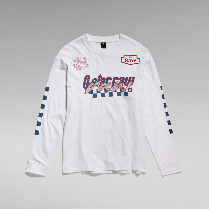 Moto Boxy Graphic T Shirt