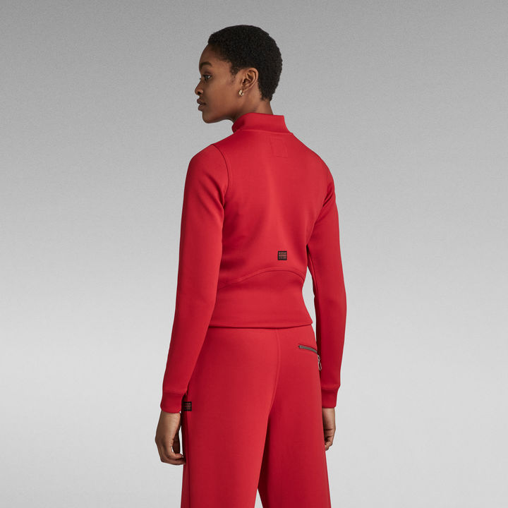 Track Jacket Slim Sweater Red G STAR AU