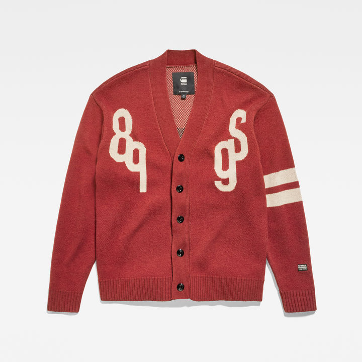 G star Holiday 89 Gs Loose Cardigan Red M Man