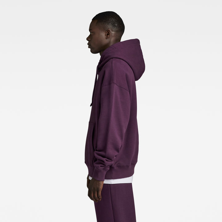Essential Unisex Loose Hoodie Purple G STAR CA