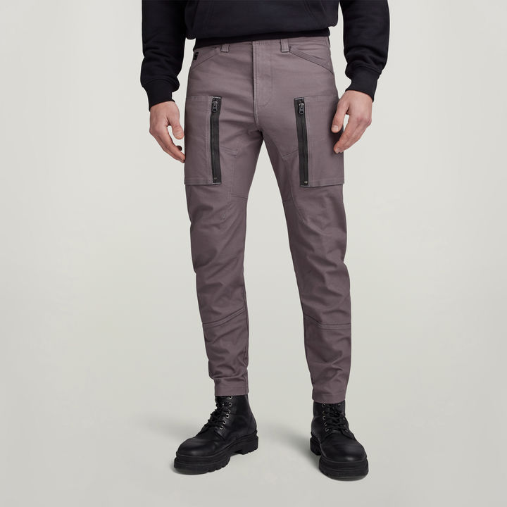 Zip Pocket 3D Skinny Cargo Pants | Grey | G-STAR® ZA