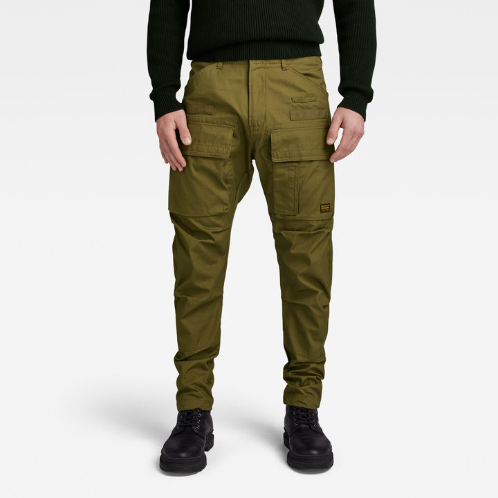 3D Regular Tapered Cargo Pants Green G STAR CA