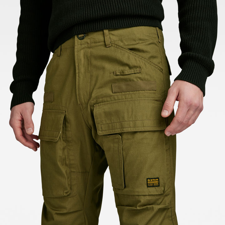 3D Regular Tapered Cargo Pants | Green | G-STAR® US