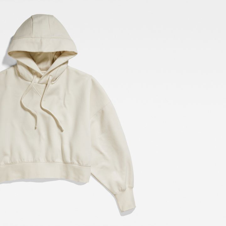Oversized Cropped Hoodie