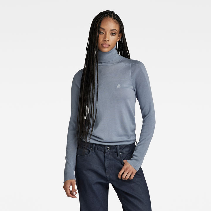 Core Slim Gebreide Coltrui Grijs G STAR NL