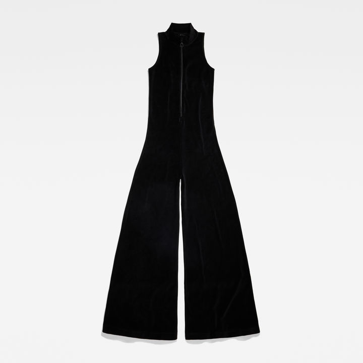 Mango velvet jumpsuit outlet