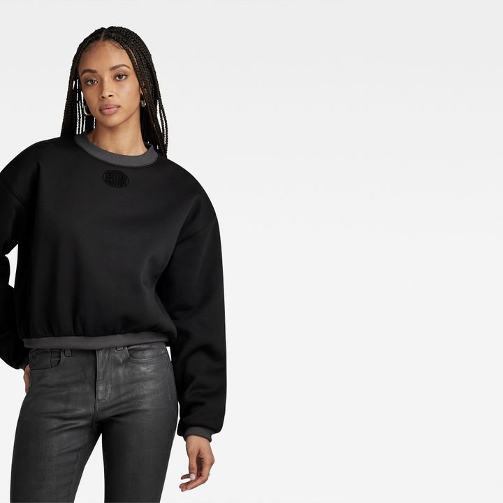 Badge Logo Oversized Sweater