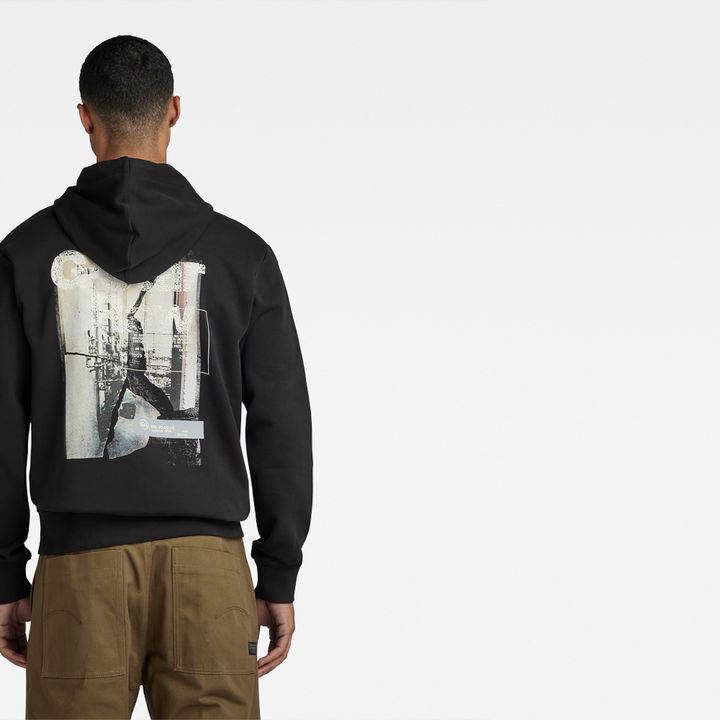 Backprint hoodie online