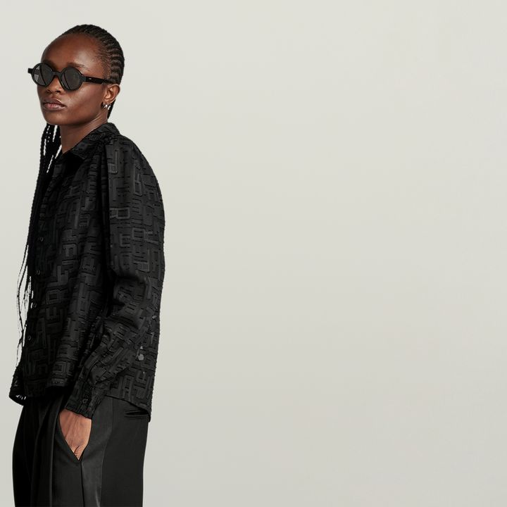 Boxy Shirt | Black | G-STAR® US
